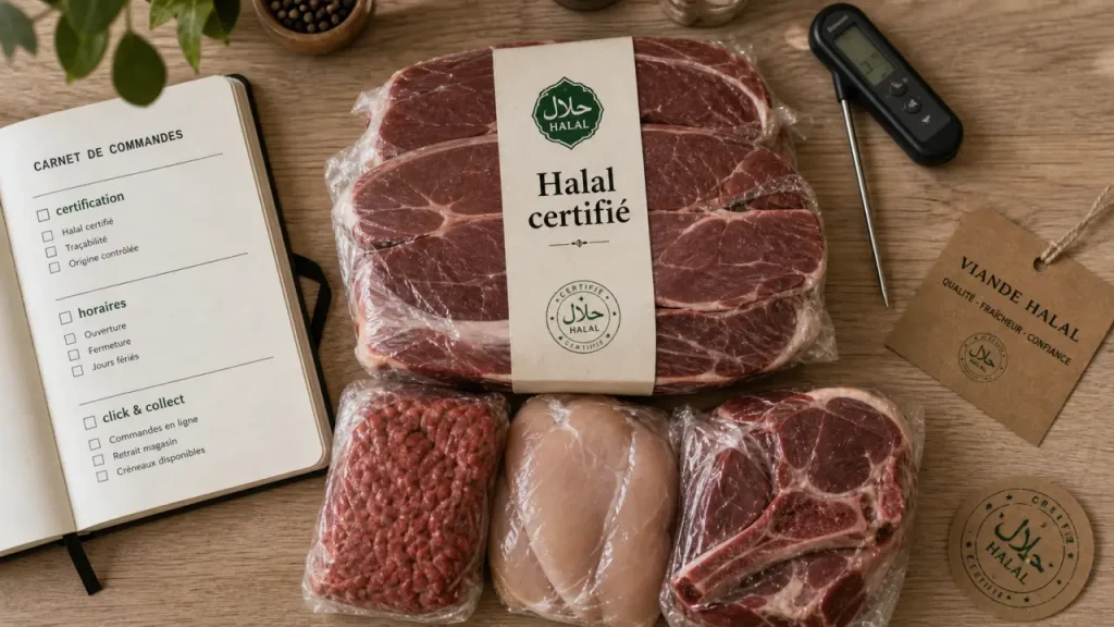 Boucherie halal aix en provence : viandes halal certifiées, horaires et click & collect