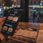Food court nanterre halal : menu et commande à vérifier devant la vitrine