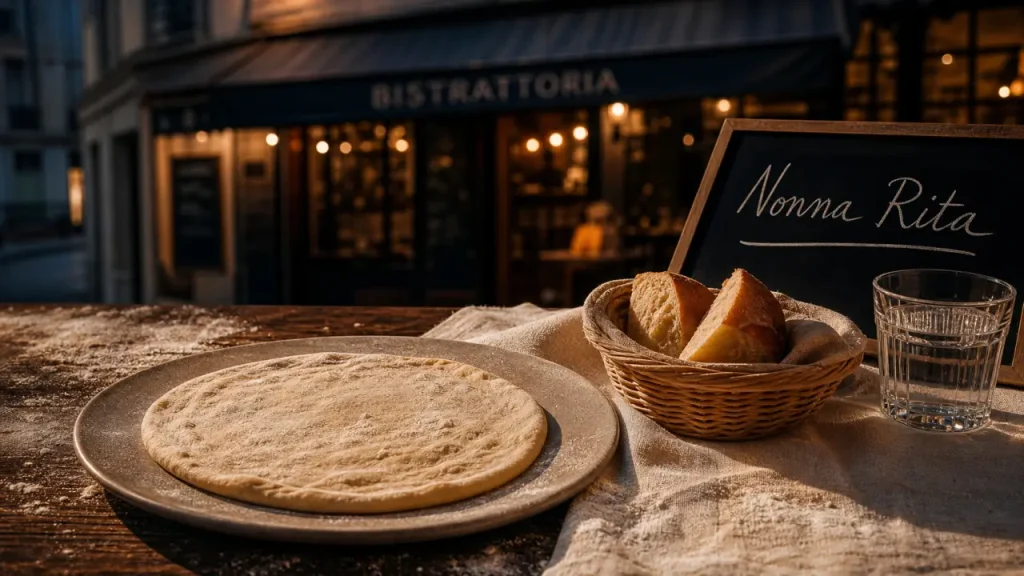 Nonna Rita, pizza au restaurant à Paris