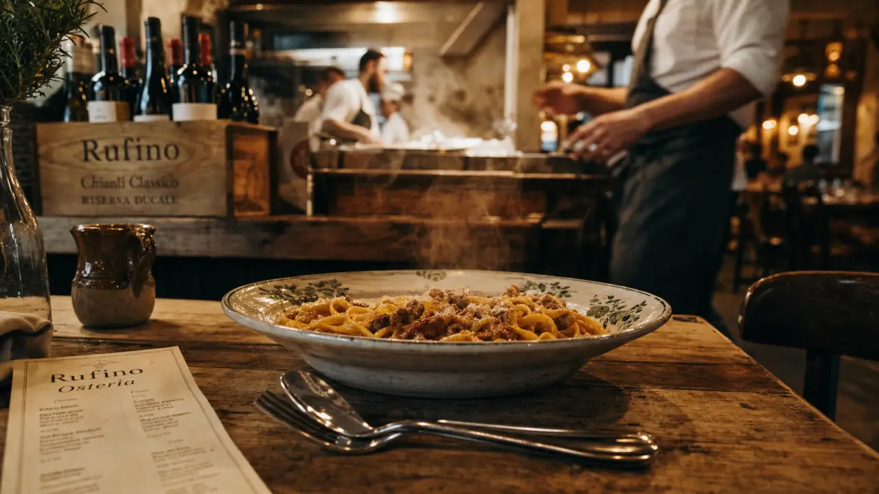 Rufino Osteria à Christianshavn : pâtes fraîches et cuisine ouverte