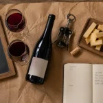 Bamboche bar à vin et cave à Vourles, verres de vin et tapas