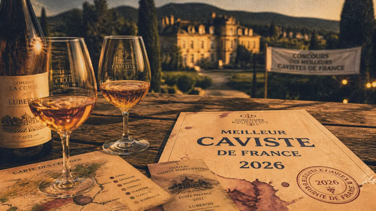 Meilleur caviste de france : dégustation en finale dans le Luberon