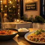 Nice Thai Restaurants à Nice : curry rouge fumant et pad thaï