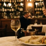Pépins - restaurant bar à vin paris, intérieur bistrot bistronomique, verre de vin