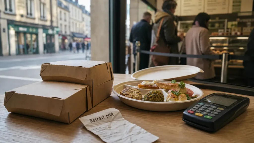 Restaurants a emporter Dijon : boîtes prêtes à emporter, retrait et paiement mobile