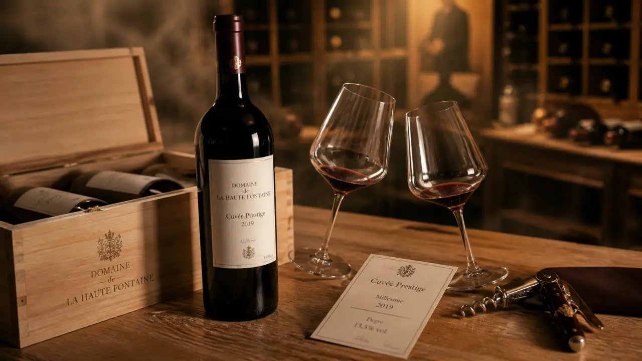 Selene vin nature : bouteille de rouge gamay et dégustation en cave