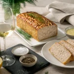 Vin avec pain de poisson : blanc sec, citron et aneth