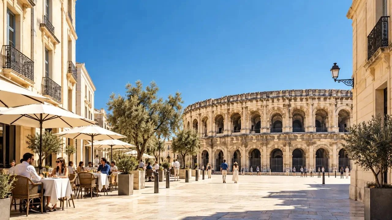 Meilleurs restaurants à Nîmes dans le centre historique près des Arènes