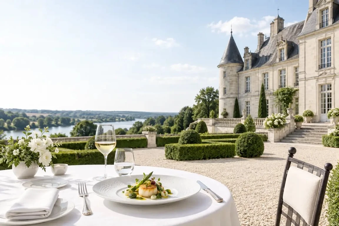 Restaurant Touraine gastronomie dans un cadre historique des châteaux de la Loire