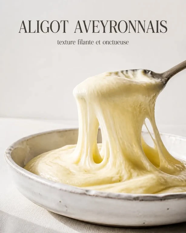 Aligot aveyronnais, spécialité emblématique de la gastronomie aveyronnaise