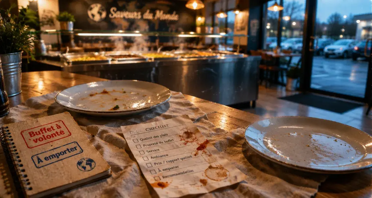 Le saveur du monde à Blotzheim ou Saintes : table et buffet